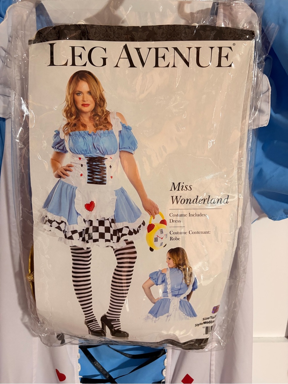 Leg Avenue ‘Miss Wonderland’ 3X/4X